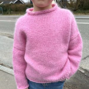 Cloud Sweater Junior Knitting Pattern - PetiteKnit