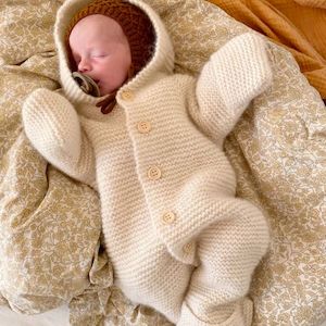 Selma’s Sleep Suit Knitting Pattern - PetiteKnit