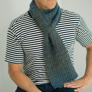 Dad Scarf Knitting Pattern (N1680)