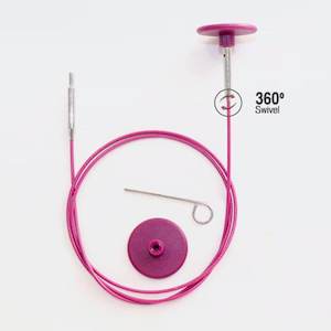 Knitpro Interchangeable Cables - 360 Deg Swivel