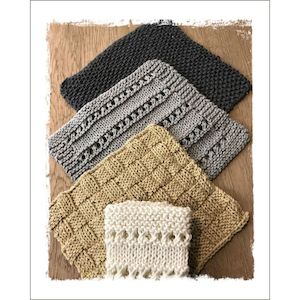 Cotton Washcloths Knitting Pattern - 8Ply