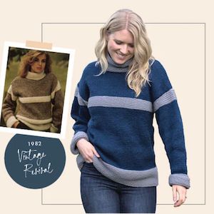 Comfy Sloppy Sweater Knitting Pattern (2028)