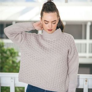 Arch Cable Sweater Knitting Pattern (2105)