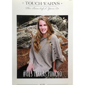 Haberdashery: Tarras Poncho Knitting Pattern #083