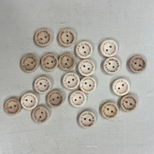 Wooden Buttons - Handmade