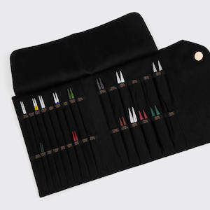 Haberdashery: Knitpro Interchangeable Needle Case - Coal