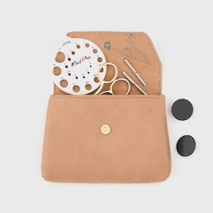 Haberdashery: Knitpro Notions Pouch - Clay