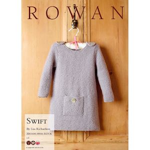 Swift Dress Knitting Pattern - 8Ply