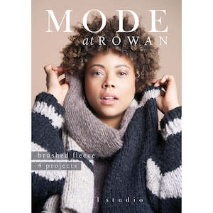 Mode at Rowan 4 Projects Brushed Fleece - by Quail Studio