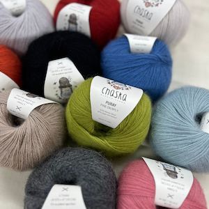 Haberdashery: Chaska Puray Merino Silk 8ply