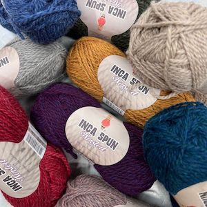 Haberdashery: Inca Spun Alpaca Wool Mix - 10Ply (Worsted)