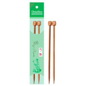 Bamboo Straight Knitting Needles - 33cm