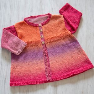 Iride Jacket for Little Girls Knit Kit