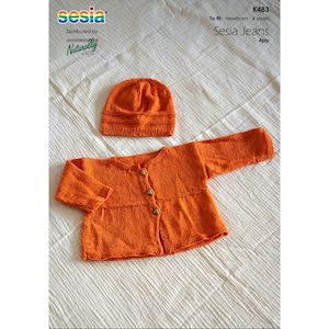 Jacket & Hat Knitting Pattern (K483)