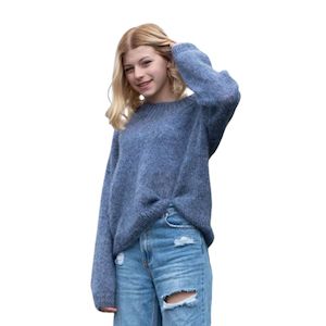 Oversized Sweater Knitting Pattern (N1523)