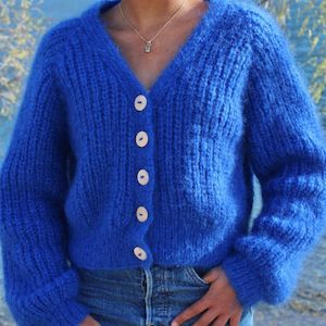 Vanessa Cardigan Knitting Pattern (163)