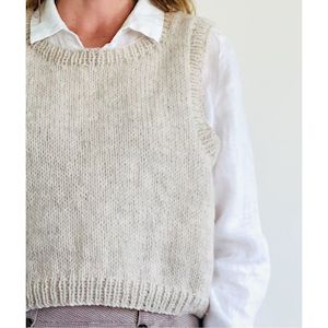 Nevis Vest Knitting Pattern #132