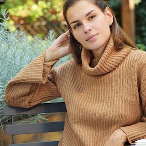 Bon Ton Sweater Knitting Pattern