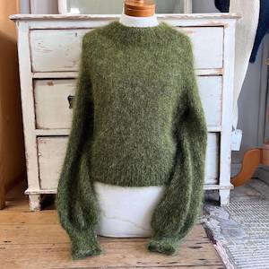 Haberdashery: 'Lucy Light' Balloon Sleeved Sweater Knitting Pattern