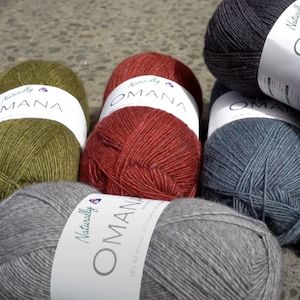 Omana Sock Yarn - 4Ply