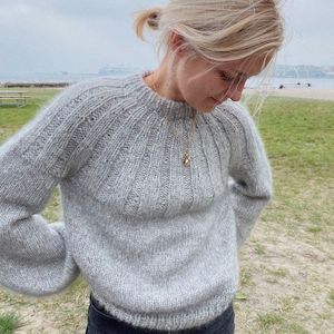 Sunday Sweater Knitting Pattern - PetiteKnit