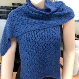 Lacey Scarf Knitting Pattern (N1763)