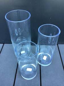 Flower: Glass Vases - various sizes