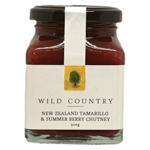 NZ Tamarillo & Summer Berry Chutney - 200g