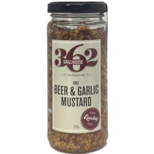 Beer & Garlic Mustard - 240g