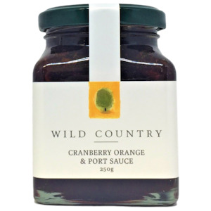 Manufacturing: Cranberry Orange & Port Sauce - 220g