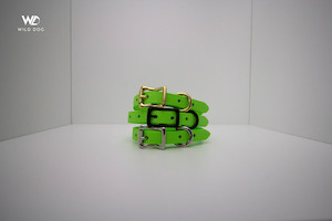 1 2 Collars: Apple Green 1/2" Collar