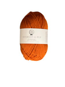 Everest 12ply 100g ball - Pumpkin