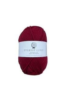 Wool scouring: Everest 12ply 100g ball - Chilli