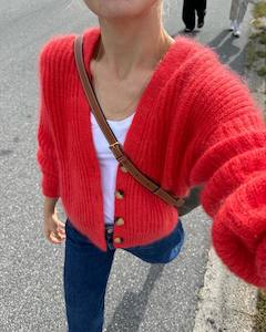 Wool scouring: Agnete Cardigan