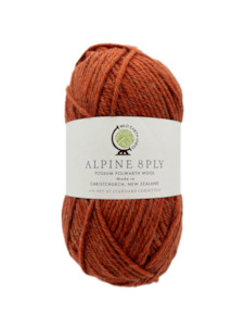 Alpine 8ply 50g ball - Copper