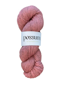 Wool scouring: Possum 4ply Primrose