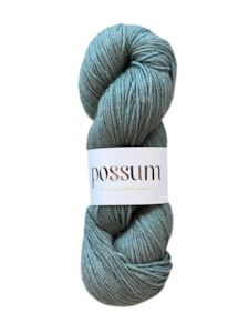 Wool scouring: Possum 4ply Bluegum