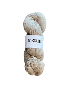 Wool scouring: Possum 4ply Shale