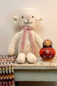 Wool scouring: Jemima the Lamb