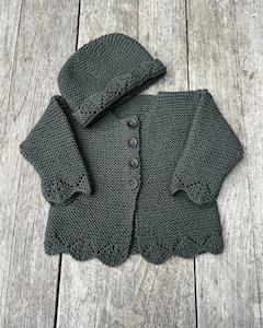 Bobbie Cardigan and Hat