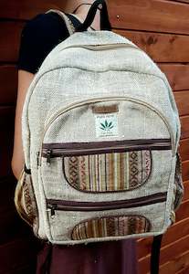 Hemp backpack