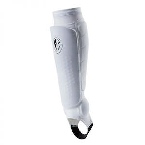 Game Guardian Stealth Guard Hockey Shin Guard - Ghost White