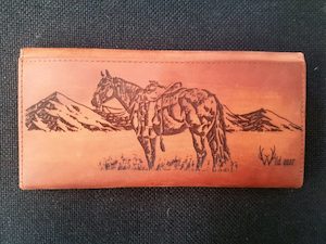 Horse Leather Purse