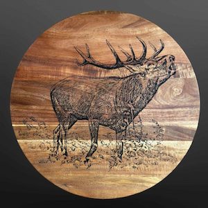 Red Stag Lazy Susan