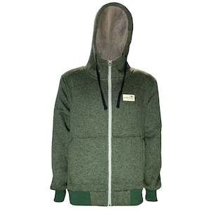 Mens Sherpa Fleece Hoodie - Wild Kiwi