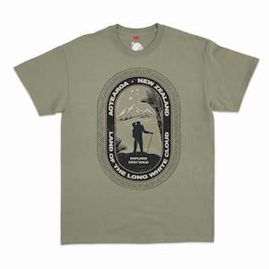 Mens New Zealand T Shirt - Explore Stay Wild