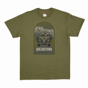 Mens New Zealand T Shirt - Queenstown Adventure