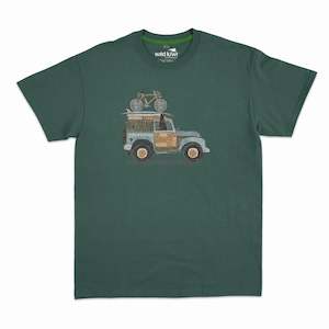 Mens New Zealand T Shirt - Land Rover