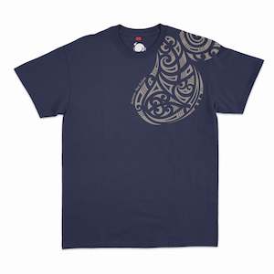 Mens Maori T Shirt - Shoulder Tattoo