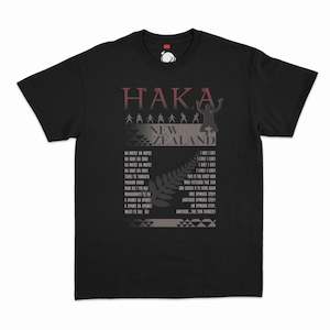 Mens Tees: Mens Maori T Shirt - Haka